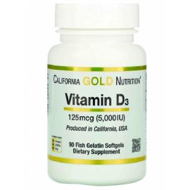 California Gold Nutrition Vitamin D3 5000